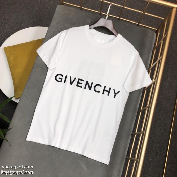 男女共用これからの季節、大活躍コピー 商品 ブランド半袖TシャツGIVENCHY_0_2