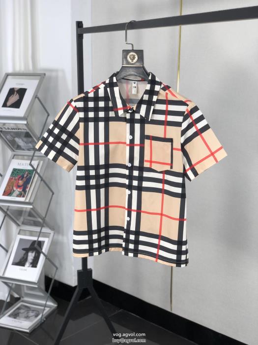 BURBERRY偽 ブランド半袖シャツ最前線2023涼しげに演出_0_1