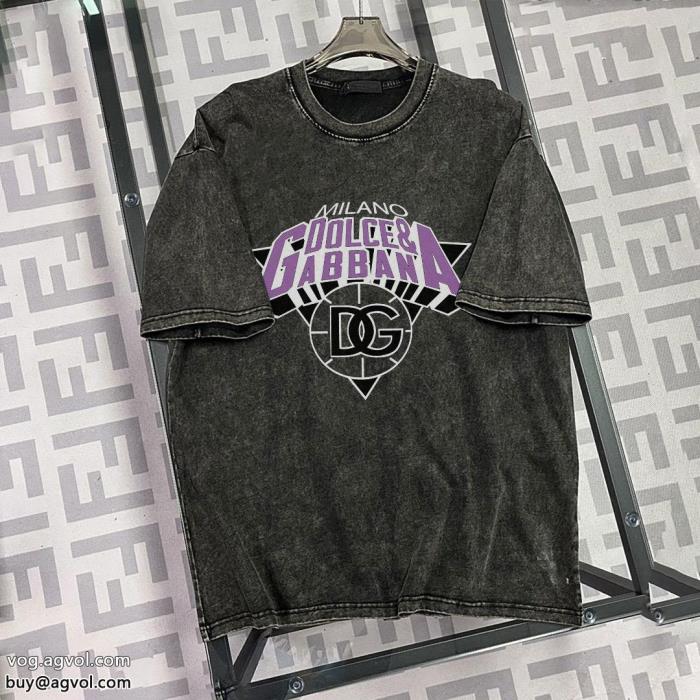 ブランド コピー s 級高級感漂う今年流大人っぽさ半袖Tシャツドルチェ＆ガッバーナ_0_0