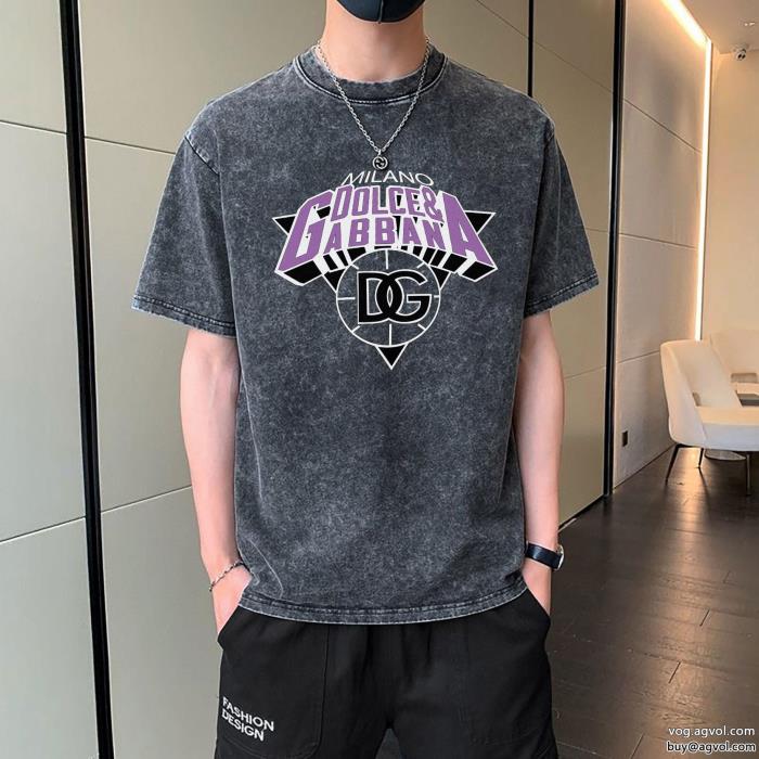ブランド コピー s 級高級感漂う今年流大人っぽさ半袖Tシャツドルチェ＆ガッバーナ_0_3