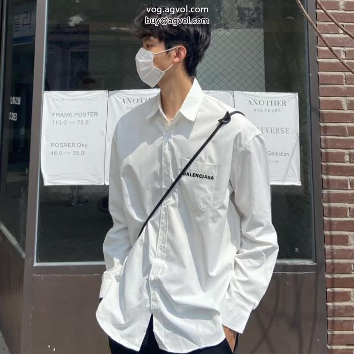 心惹かれるスタイル話題沸騰balenciaga長袖シャツスーパー コピー 安心 _0_1