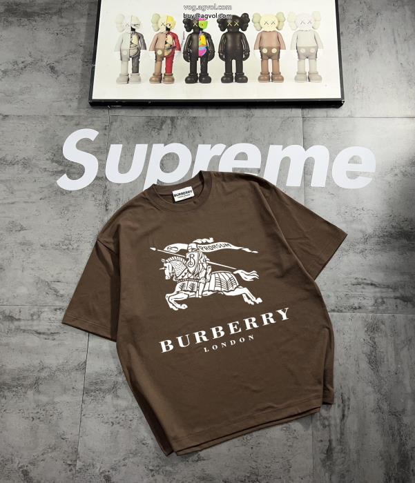 ブランド コピー 優良バーバリー優しい肌触り快適な着心地半袖Tシャツ_0_1