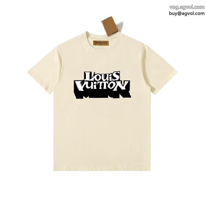 人気沸騰中！おしゃれ新品ギフト最適ルイ ヴィトンスーパー コピー ブランド半袖Tシャツ_0_2