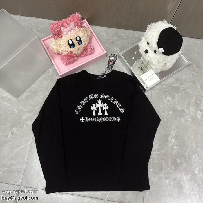 スーパー ブランド コピー長袖Tシャツクロムハーツ爽快感が絶妙にマッチ2023年新作通販_0_0