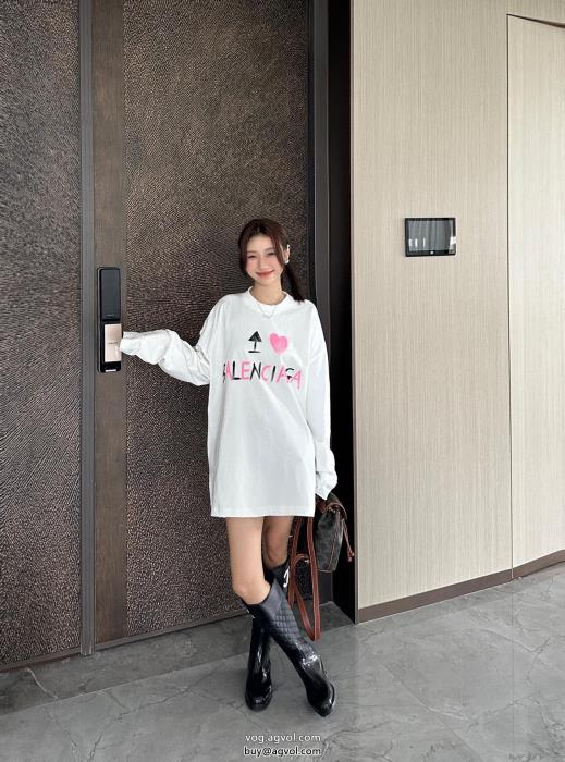 長袖Tシャツbalenciaga最新先取りおしゃれなロゴ入り大人気オリジナルブランド 品 コピー_0_1