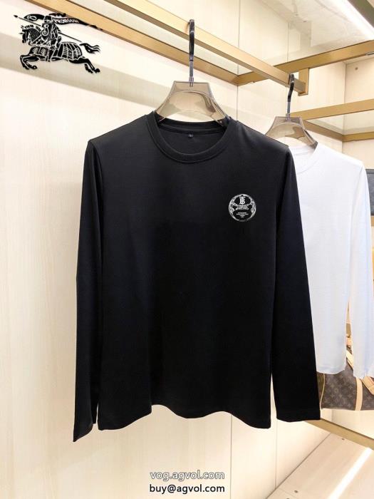 スーパー コピー  定番が欲しい方きれいめな印象長袖Tシャツバーバリー_0_0