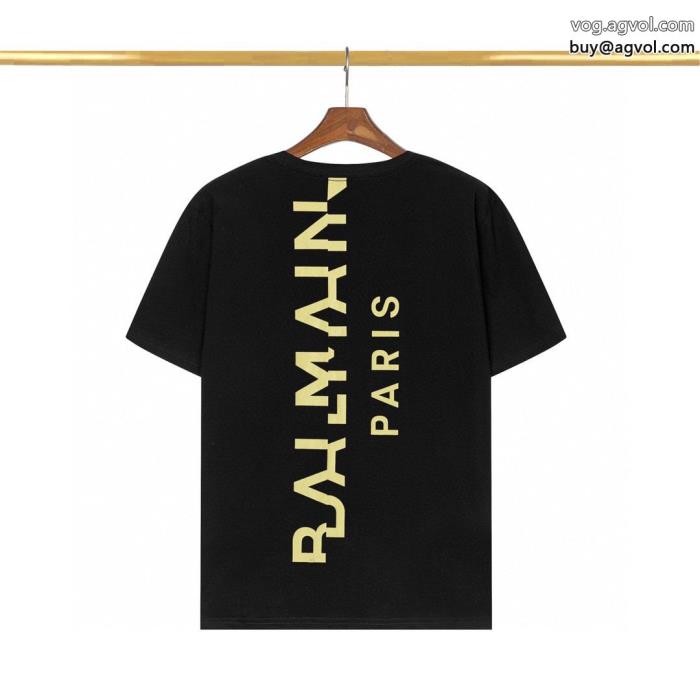 清潔感の高い新品今シーズンも人気ブランドブランド スーパー コピー 舗半袖Tシャツバルマン_0_0