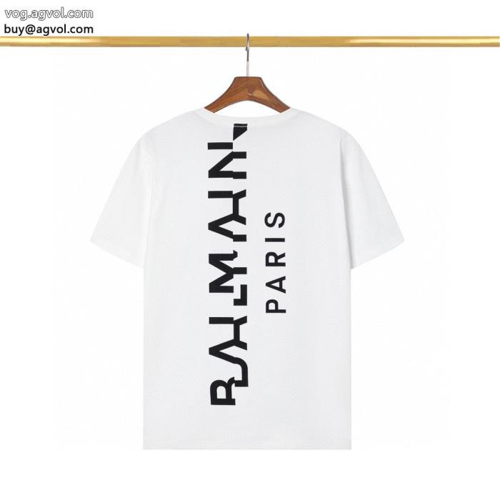 清潔感の高い新品今シーズンも人気ブランドブランド スーパー コピー 舗半袖Tシャツバルマン_0_2