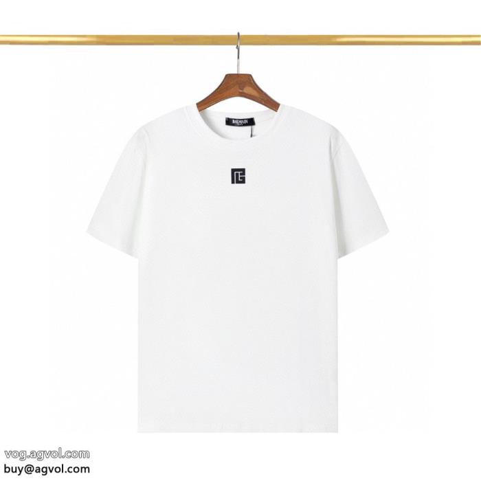 清潔感の高い新品今シーズンも人気ブランドブランド スーパー コピー 舗半袖Tシャツバルマン_0_4