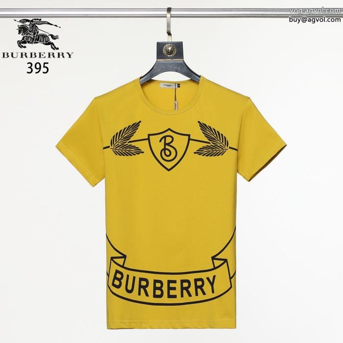 コピー 商品 ブランドバーバリー人気商品ストリートを感じさせる半袖Tシャツ_0_2