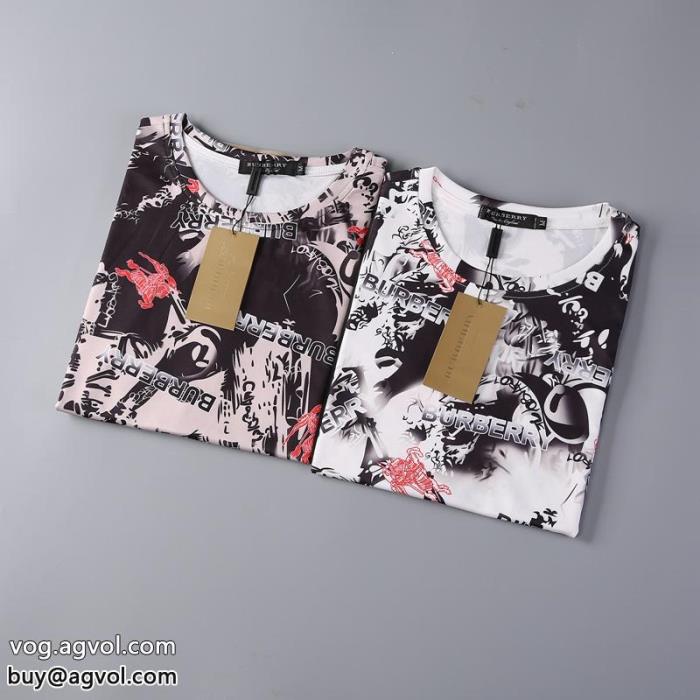 バーバリー半袖Tシャツスーパー コピー 通販 優良カジュアルな雰囲気があり大人で素敵_0_2