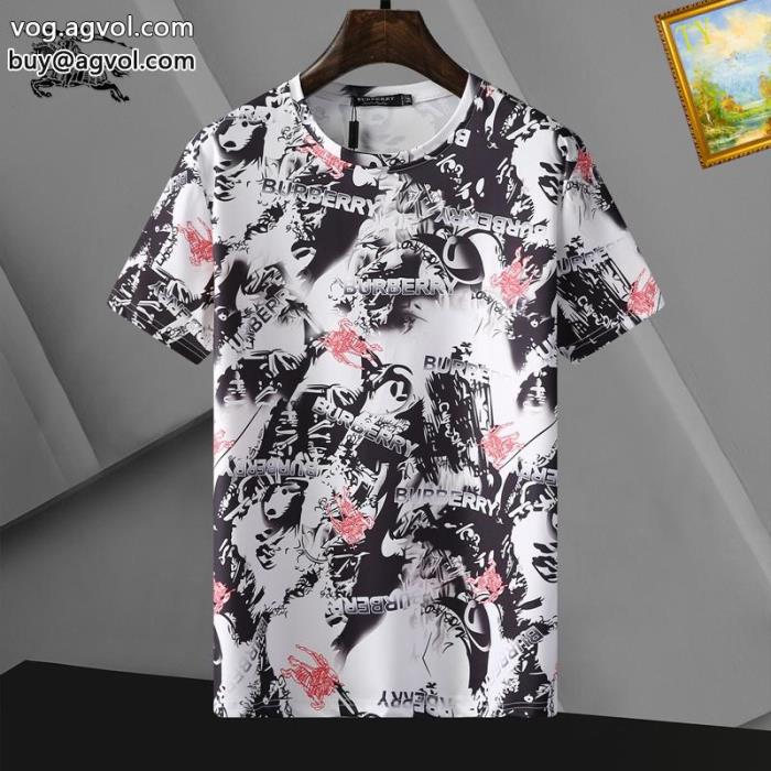 バーバリー半袖Tシャツスーパー コピー 通販 優良カジュアルな雰囲気があり大人で素敵_0_3