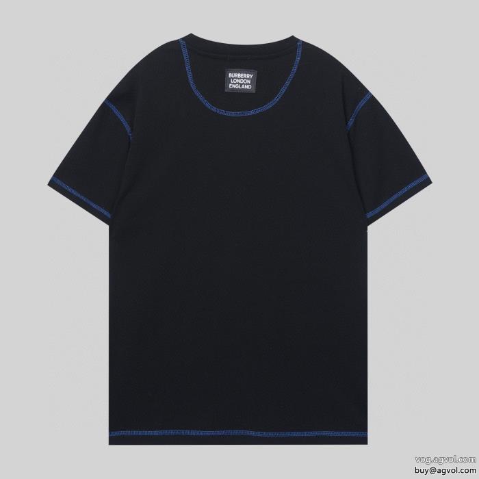 バーバリーコピー 商品 通販高級感が溢れた素敵なデザイン半袖Tシャツ_0_2