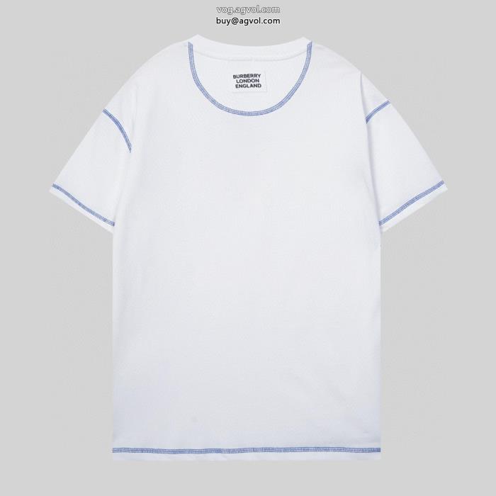バーバリーコピー 商品 通販高級感が溢れた素敵なデザイン半袖Tシャツ_0_3