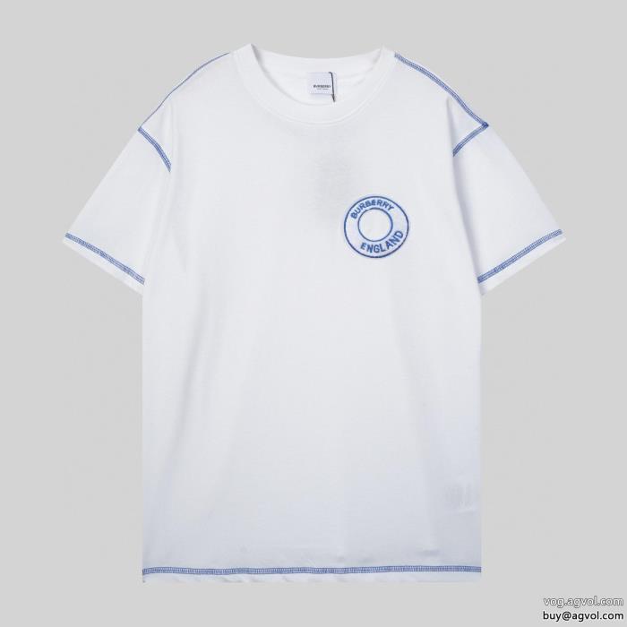 バーバリーコピー 商品 通販高級感が溢れた素敵なデザイン半袖Tシャツ_0_4