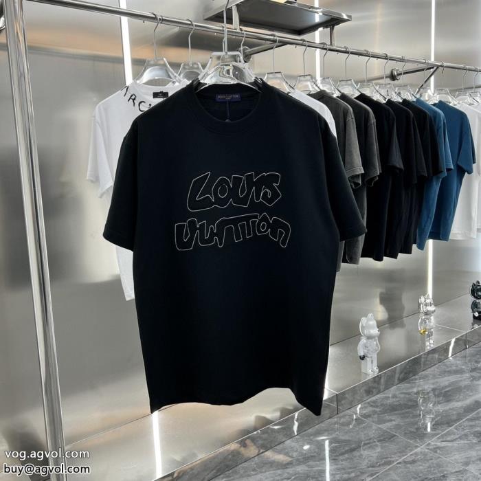 半袖Tシャツやっと見つけた国内即発上質な素材偽 ブランド 販売LOUIS VUITTON_0_0