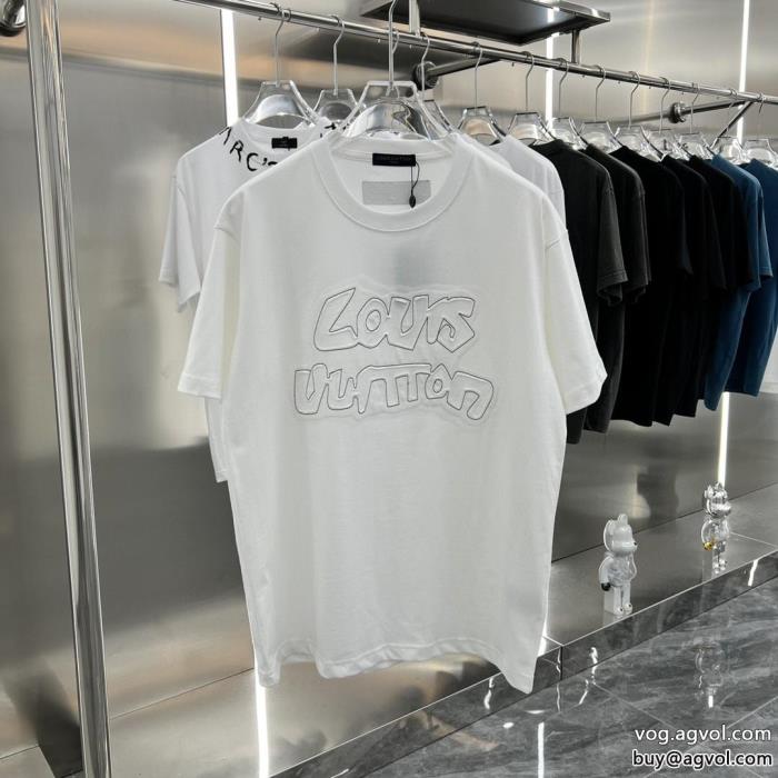 半袖Tシャツやっと見つけた国内即発上質な素材偽 ブランド 販売LOUIS VUITTON_0_2