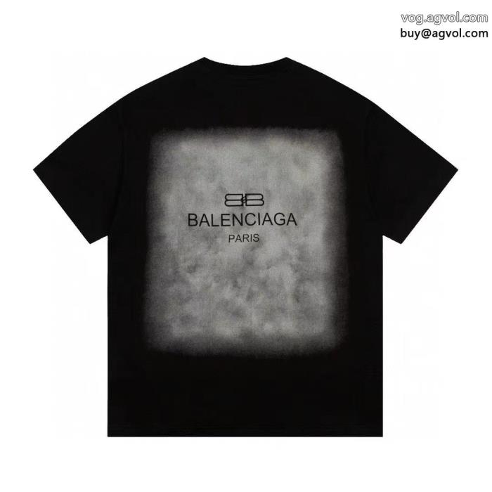 激安 ブランドbalenciagaファッション感満々意外と相性がいい半袖Tシャツ_0_1