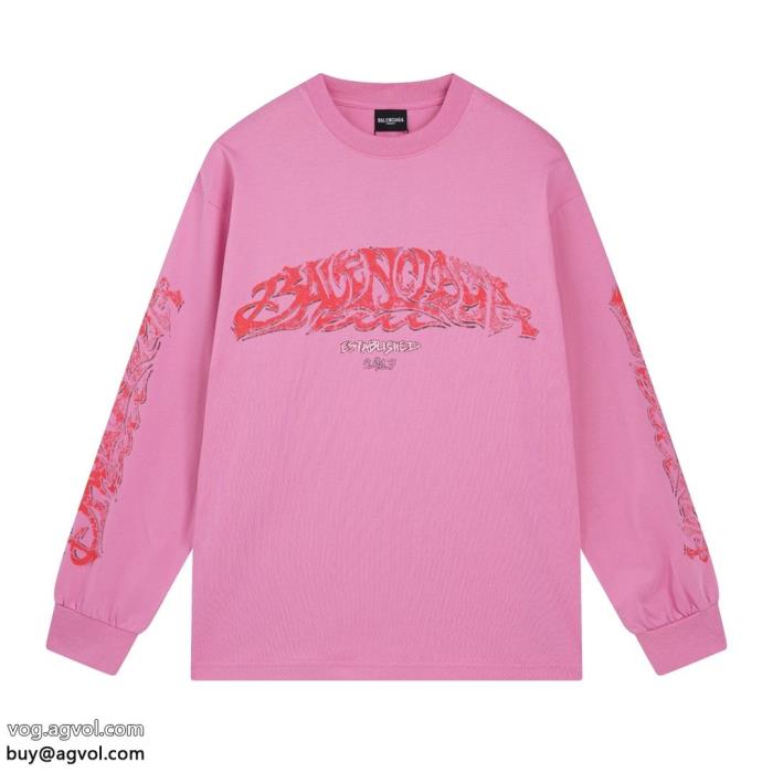 ブランド 品 スーパー コピー注目ブランドは2023最新在庫あり即発balenciaga長袖Tシャツ_0_1