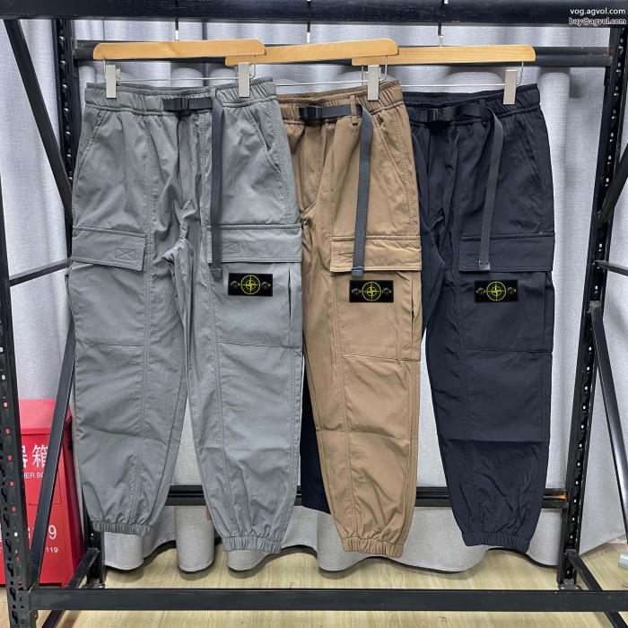 Stone Islandお色味たくさん大人気雑誌掲載スラックスコピー 商品 販売_0_2