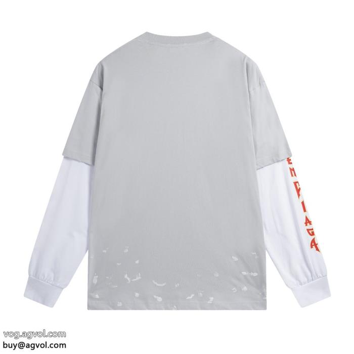 2022-23AW☆韓国の人気完売在庫確保コピー ブランド 優良長袖Tシャツbalenciaga_0_2