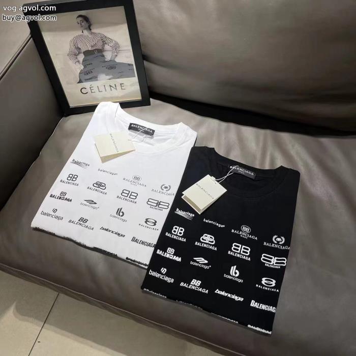バレンシアガスーパー コピー 通販 優良VIPセールで奇跡新作限定めっちゃ綺麗色半袖Tシャツ_0_2