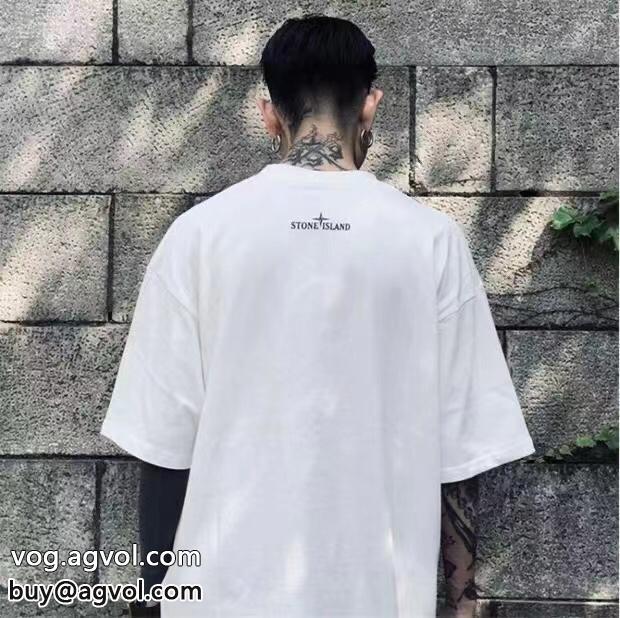 ブランド コピー s 級半袖TシャツSS23注目スタイル高い人気Stone Island_0_1