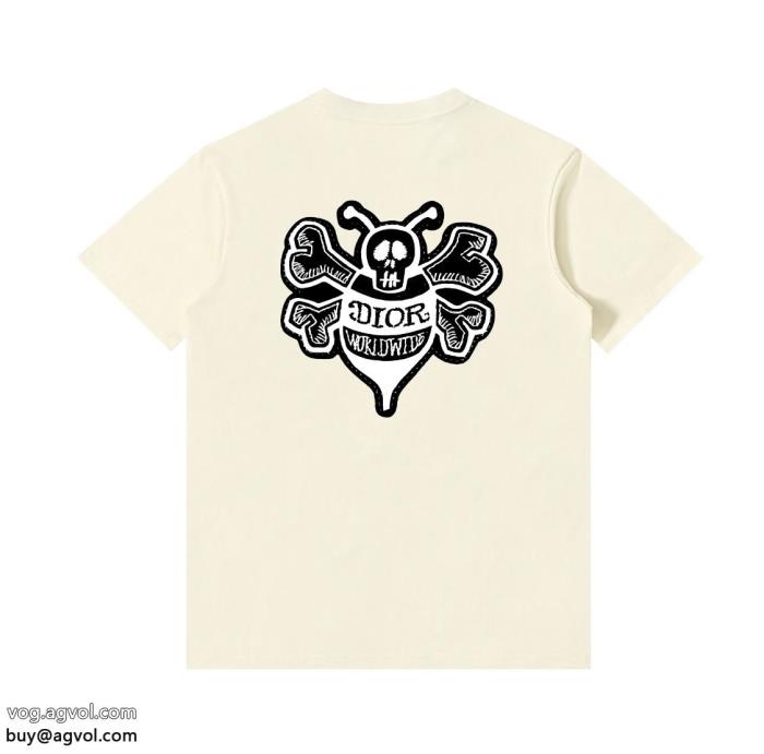 VIPセールで破格魅力がたっぷり偽物 ブランドDIOR半袖Tシャツ_0_1