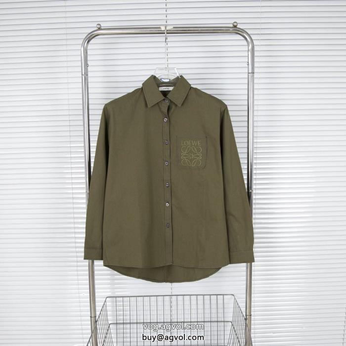 最新話題沸騰中期間限定、お得に買うべき偽物 ブランド 販売長袖シャツLOEWE_0_0