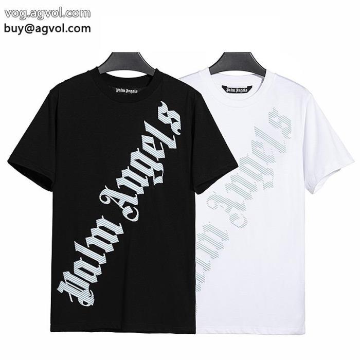 激安 ブランド 通販半袖TシャツPalm Angels在庫処分SALE大人気　男女兼用_0_0