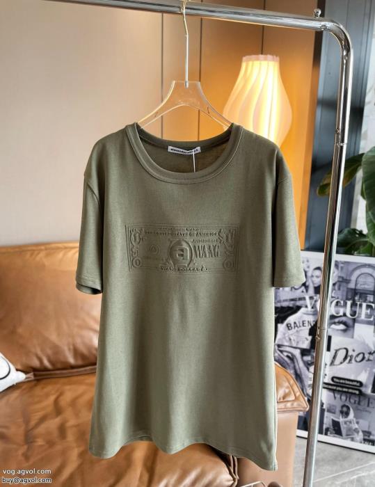 コピー 通販個性派さん毎日に上質を 半袖Tシャツアレキサンダーワン_0_0