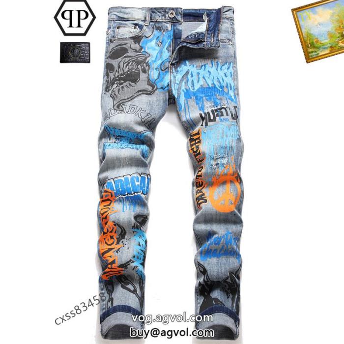ジーンズ最新作20232023クラシカルな雰囲気コピー 商品 ブランドPHILIPP PLEIN_0_3