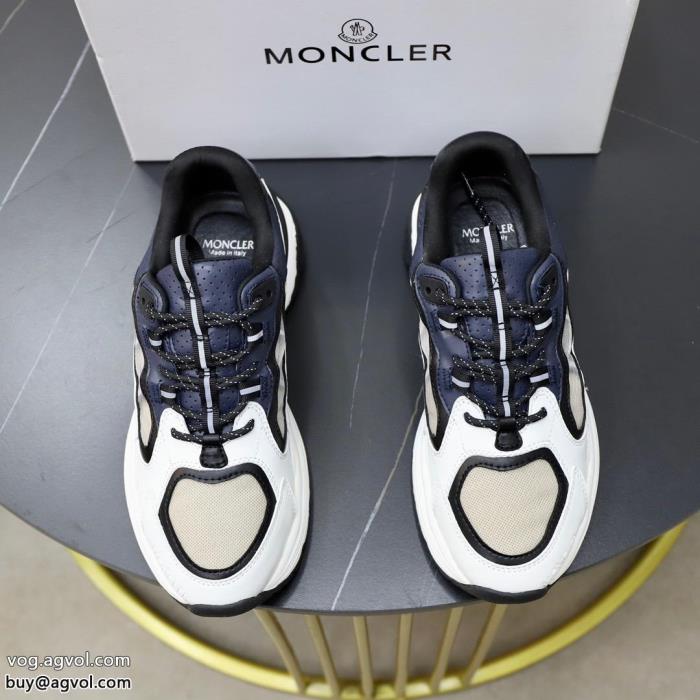 爽やかな色合い上品な印象に格上げスニーカーMONCLERコピー 品 販売_0_1