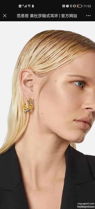 甘過ぎず大人な印象に幅広い層におすすめ耳くぎ偽物 通販 VERSACE_0_0