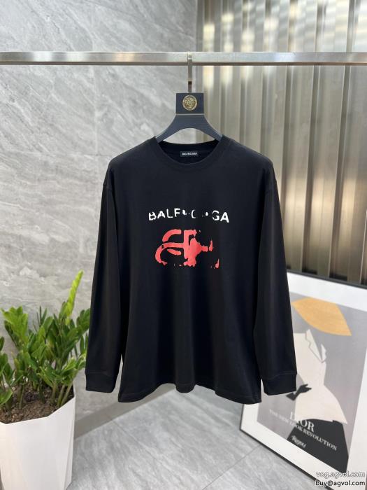 balenciaga長袖Tシャツブランド 品 コピー一生モノ好印象な上品スタイル_0_1