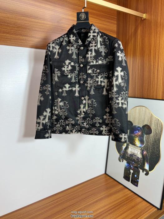 清潔感で洗練され洗練された印象ブランド 激安クロムハーツジャケット_0_2