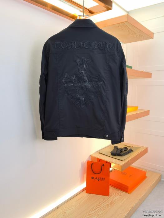 今季のベスト新作高級感のあるデザインコートスーパー ブランド コピーCHROME HEARTS_0_2