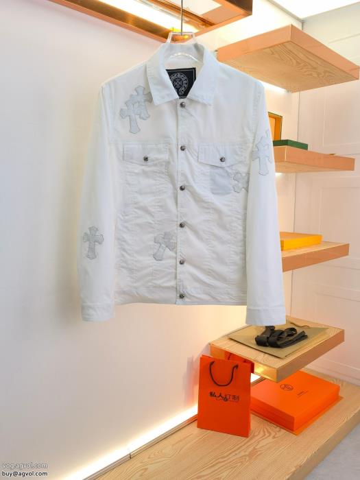 今季のベスト新作高級感のあるデザインコートスーパー ブランド コピーCHROME HEARTS_0_3