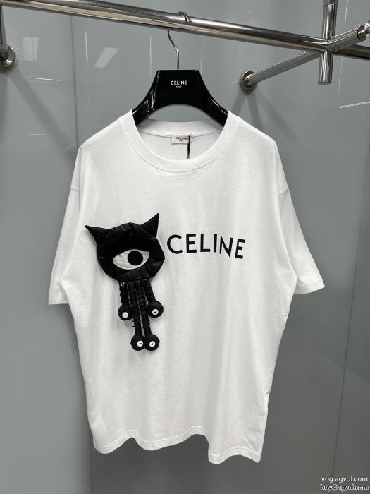 セリーヌ高級感漂う高級感ある偽物 ブランド 販売半袖Tシャツ_0_2