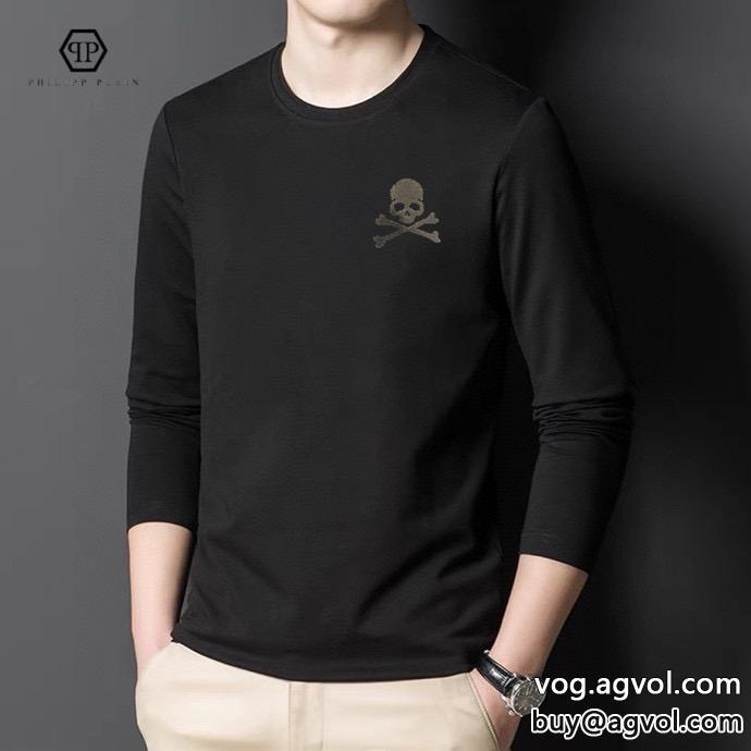 長袖TシャツPHILIPP PLEIN偽 ブランド 販売新作売切れ続出優れもの_0_2