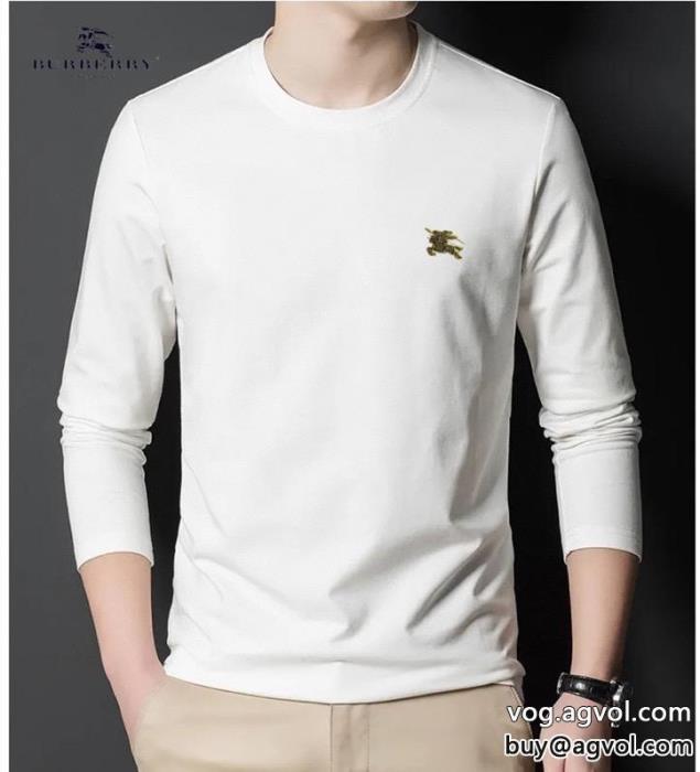 偽 ブランド優秀なアイテム今シーズン新作BURBERRY長袖Tシャツ_0_0