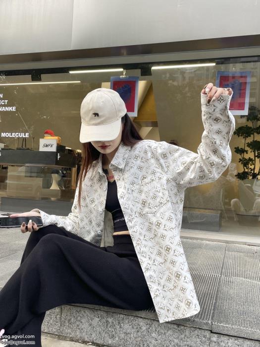 ブランド スーパー コピー 通販2023即旬な装いに入手困難長袖シャツLOUIS VUITTON_0_1