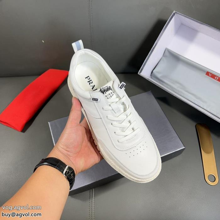 スニーカー使い勝手の良い海外大人気アイテム激安 ブランド 通販PRADA_0_4