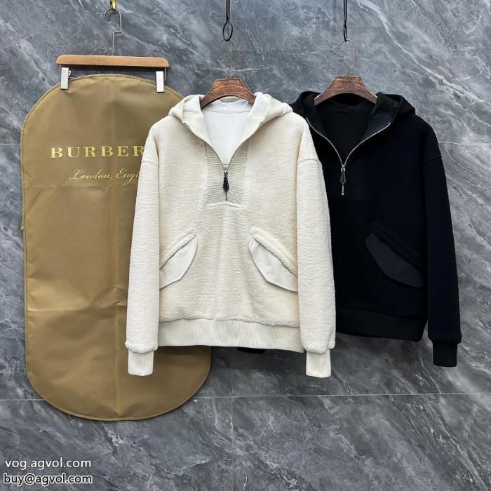 ブランド 通販 激安ユニセックススタイルクラシックな雰囲気のトップスコートBURBERRY_0_3