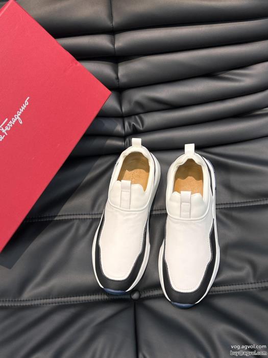 国内発セール完売間近リラックス感急上昇FERRAGAMOコピー 商品 ブランドスニーカー_0_6
