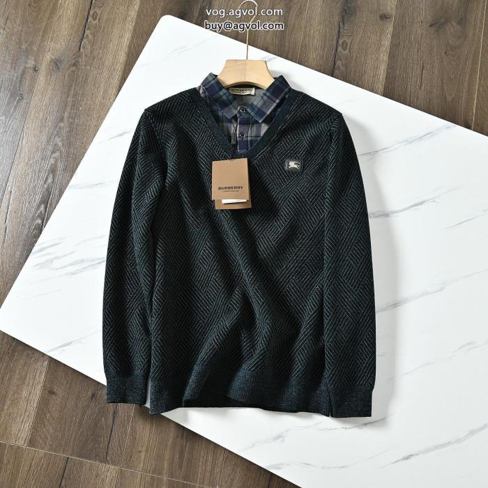 お早めにお洒落上級者BURBERRY偽物 ブランド 激安セーター_0_2