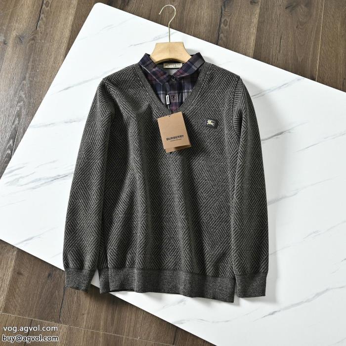 お早めにお洒落上級者BURBERRY偽物 ブランド 激安セーター_0_3