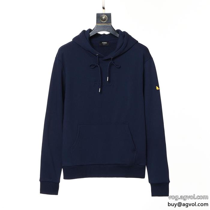 ブランド 偽物 激安 通販スタイルアップ見えなシンプル新作在庫希少パーカーFENDI_0_3