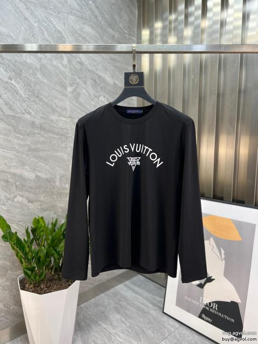 偽 ブランド 販売LOUIS VUITTON在庫あり即納抜け感スゴイ長袖Tシャツ_0_1
