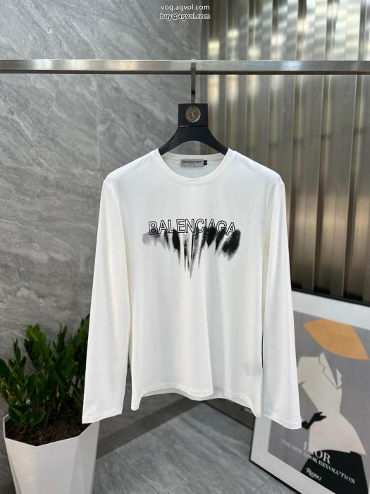 コピー ブランド 通販長袖Tシャツ限定版プリント限定デザインバレンシアガ_0_1